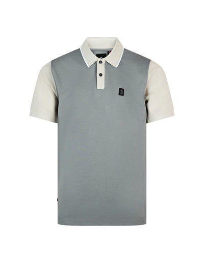 Saddleworth 1000 Polo Shirt - Concrete Stone