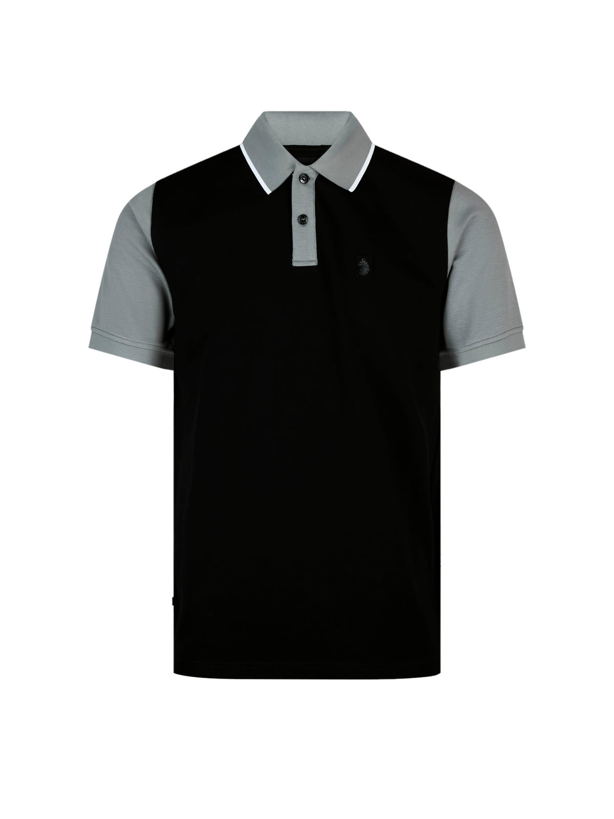 Saddleworth 1000 Polo Shirt - Black Concrete