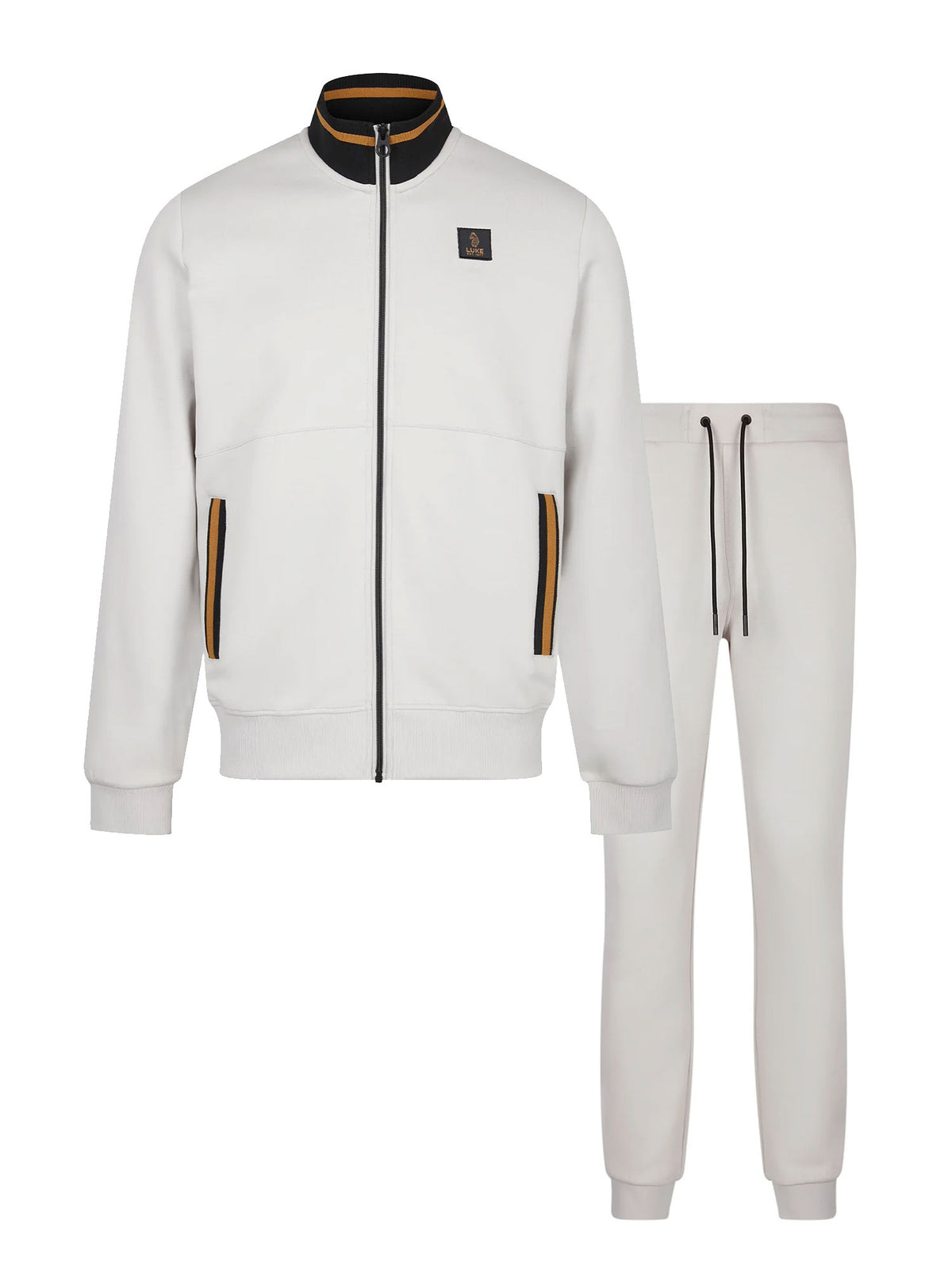 Makati Zip Through Tracksuit - Ice Grey