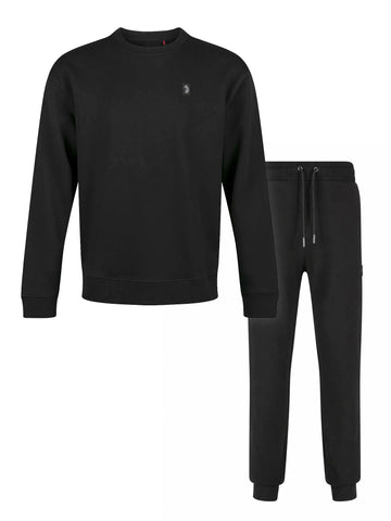 Parker Crew Tracksuit - Black