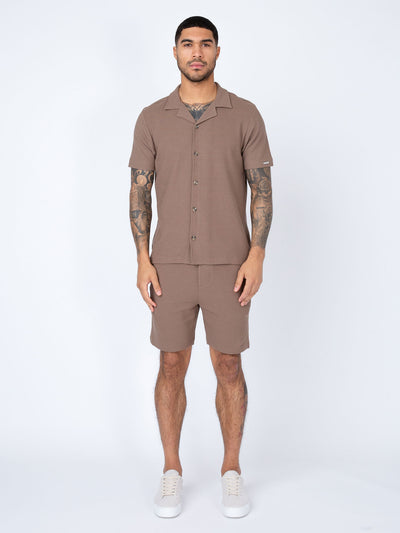 PACAYA WAFFLE TEXTURED SHORT SET