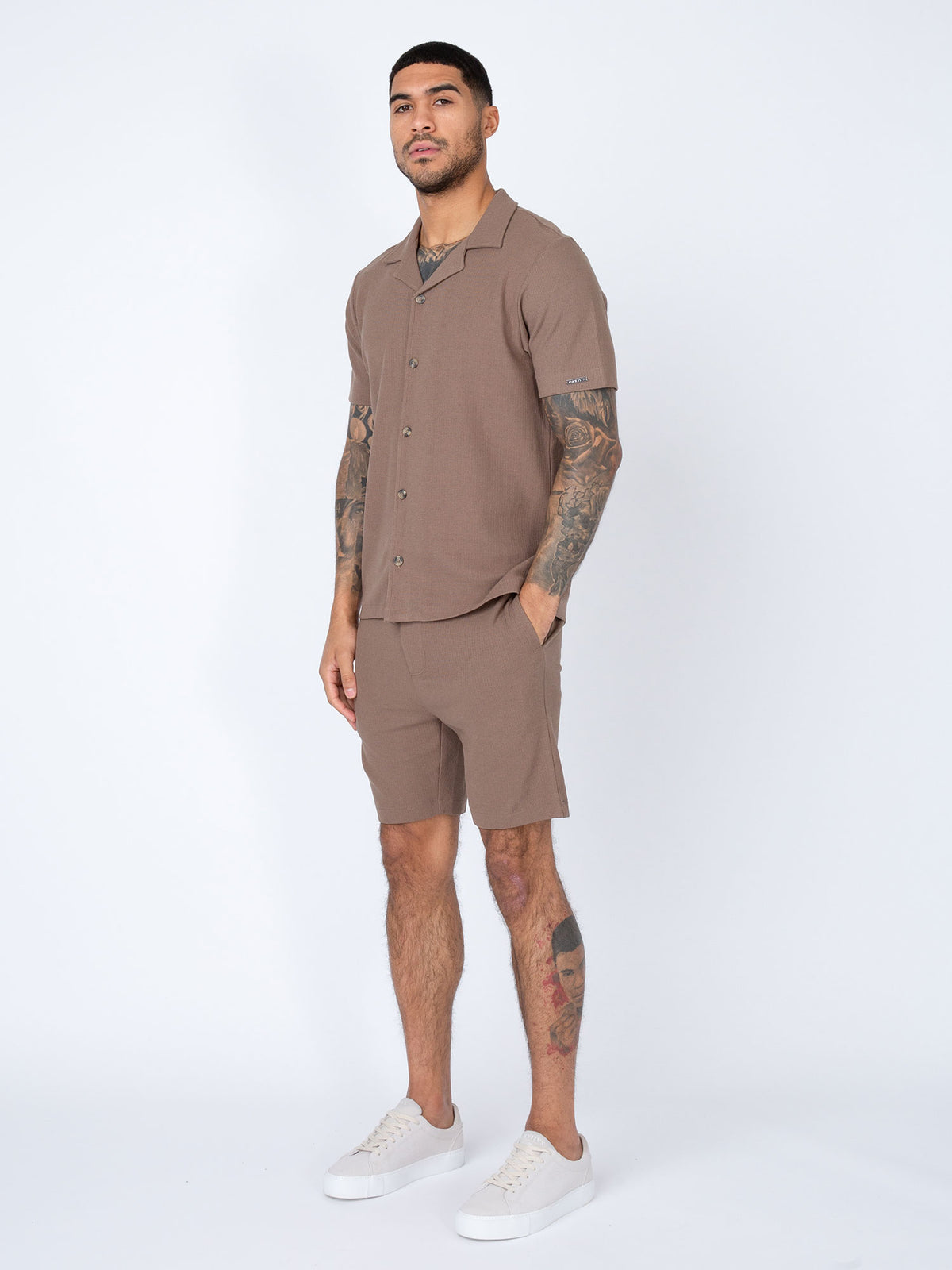 Pacaya Cotton Waffle Short Set