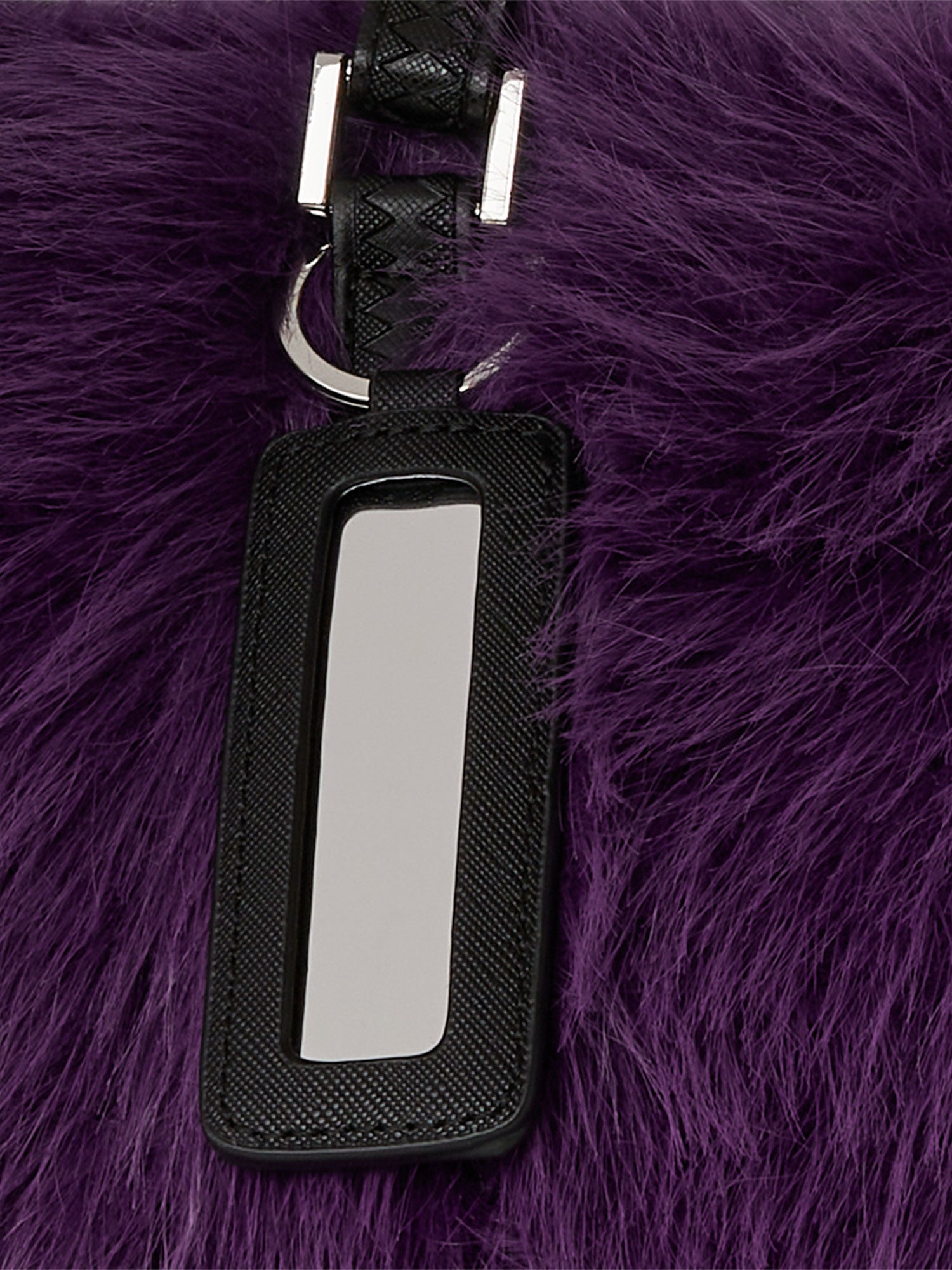 SPRAYGROUND FUR CRAY PURPLE TOTE BAG