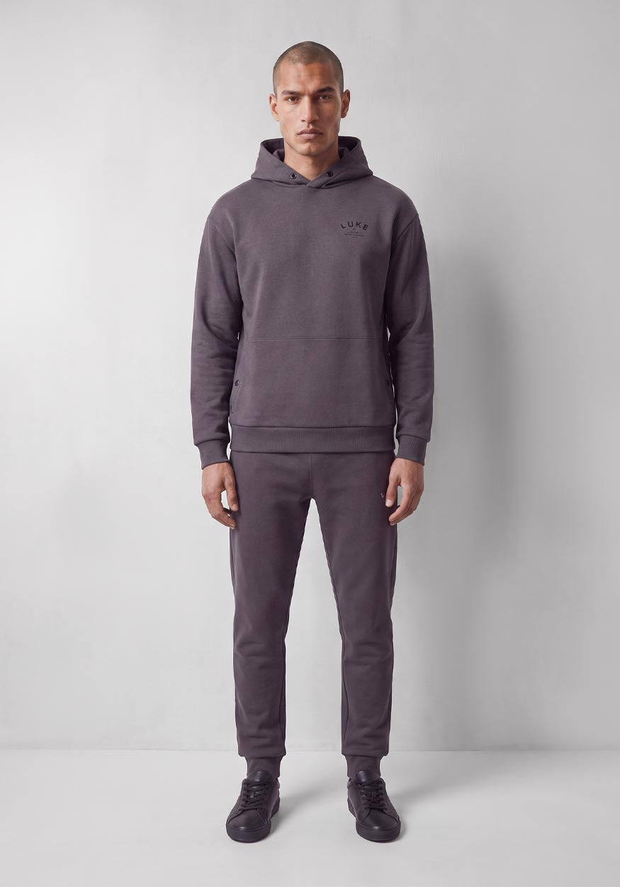 Alton Lux Touch Tracksuit - Charcoal