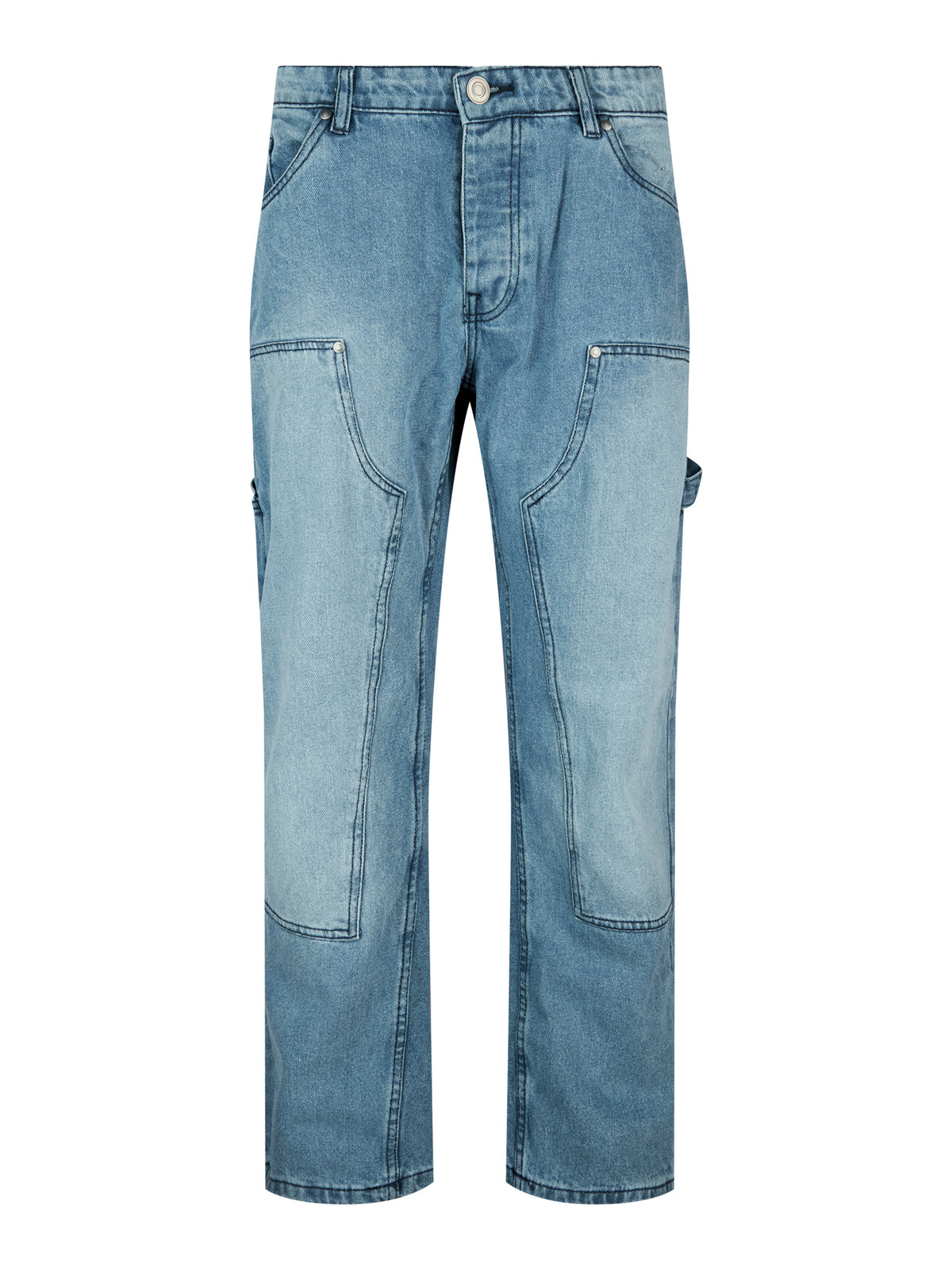 TAMPA LOOSE FIT DENIM JEANS - Light Blue