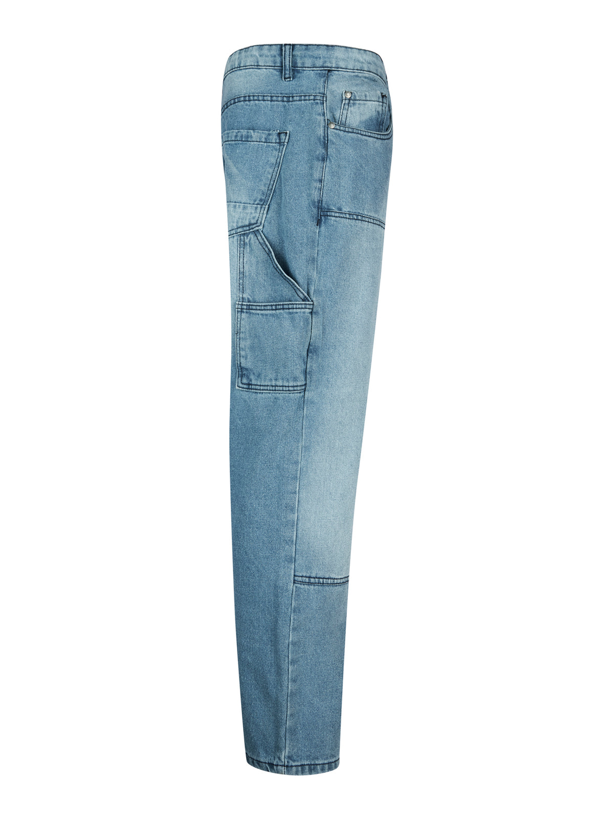TAMPA LOOSE FIT DENIM JEANS - Light Blue