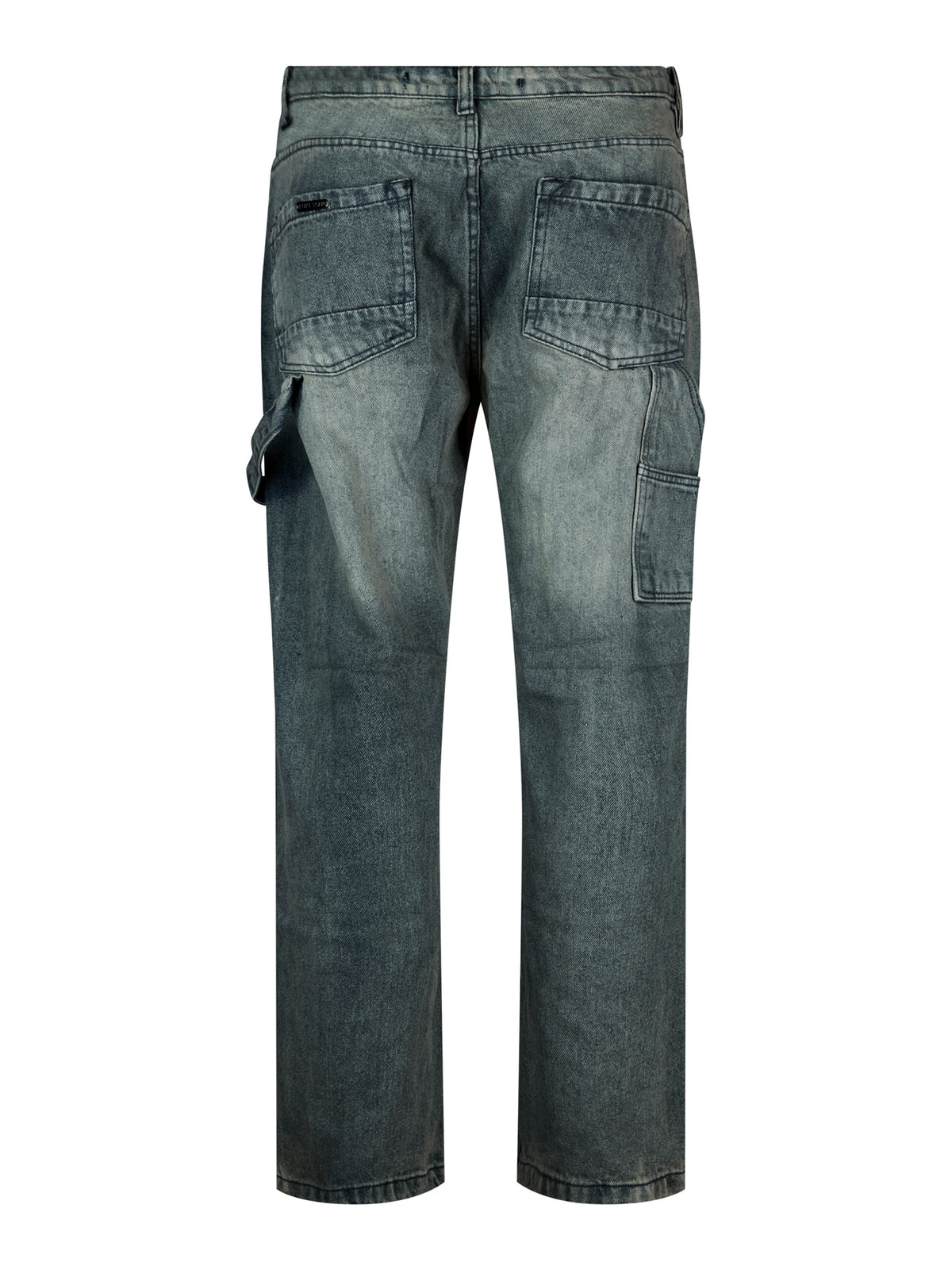 TAMPA LOOSE FIT DENIM JEANS - MID BLUE