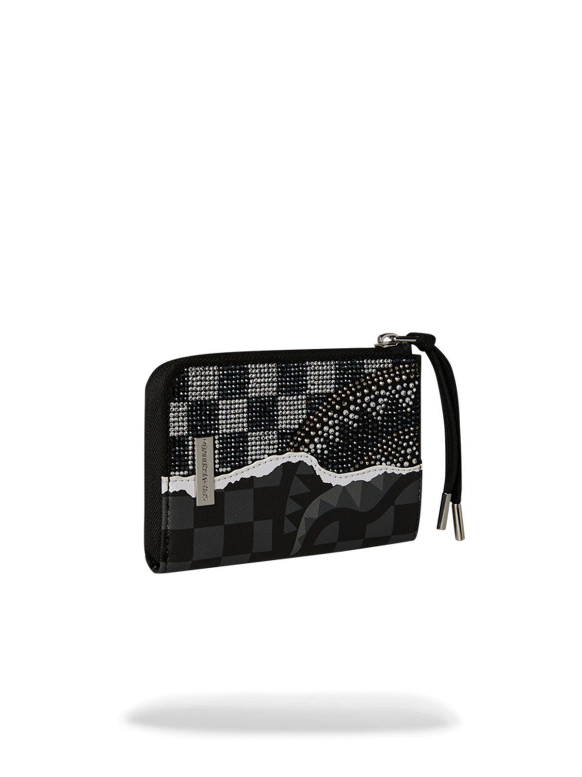 SPRAYGROUND SILVER DIAMOND TEAR WALLET