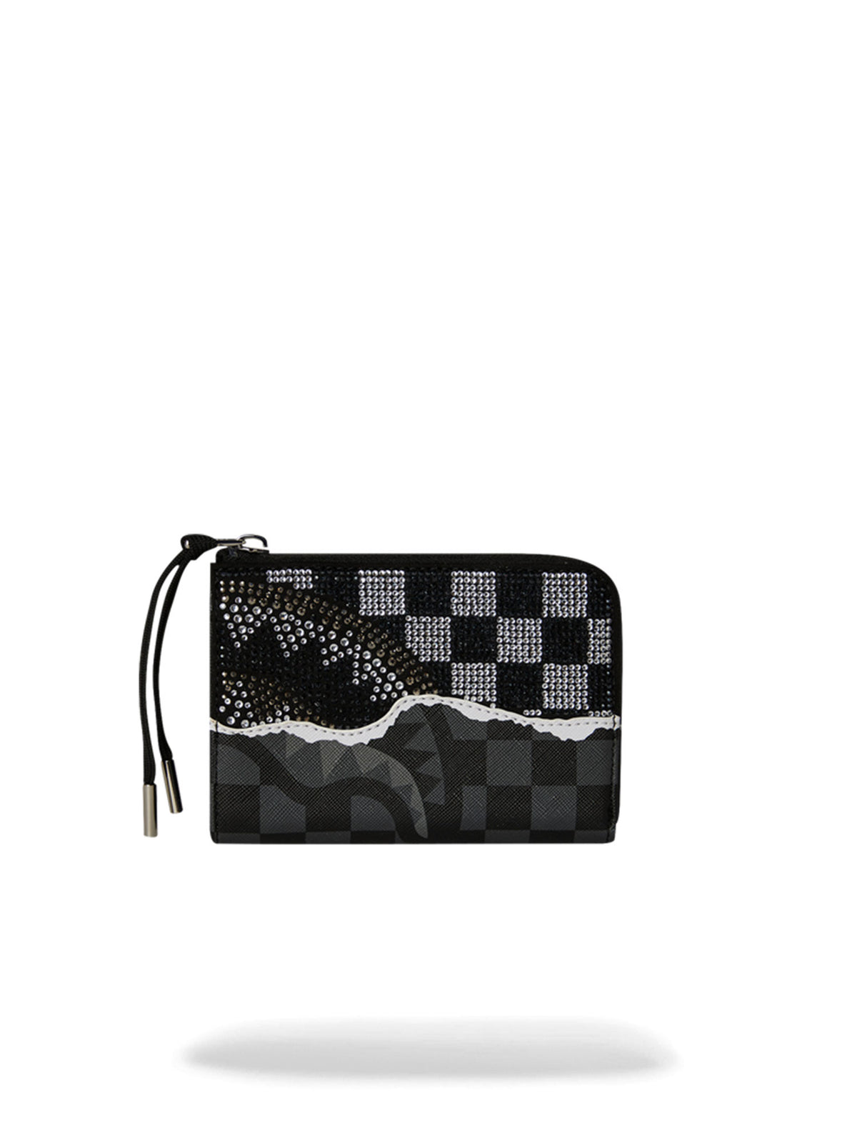 SPRAYGROUND SILVER DIAMOND TEAR WALLET