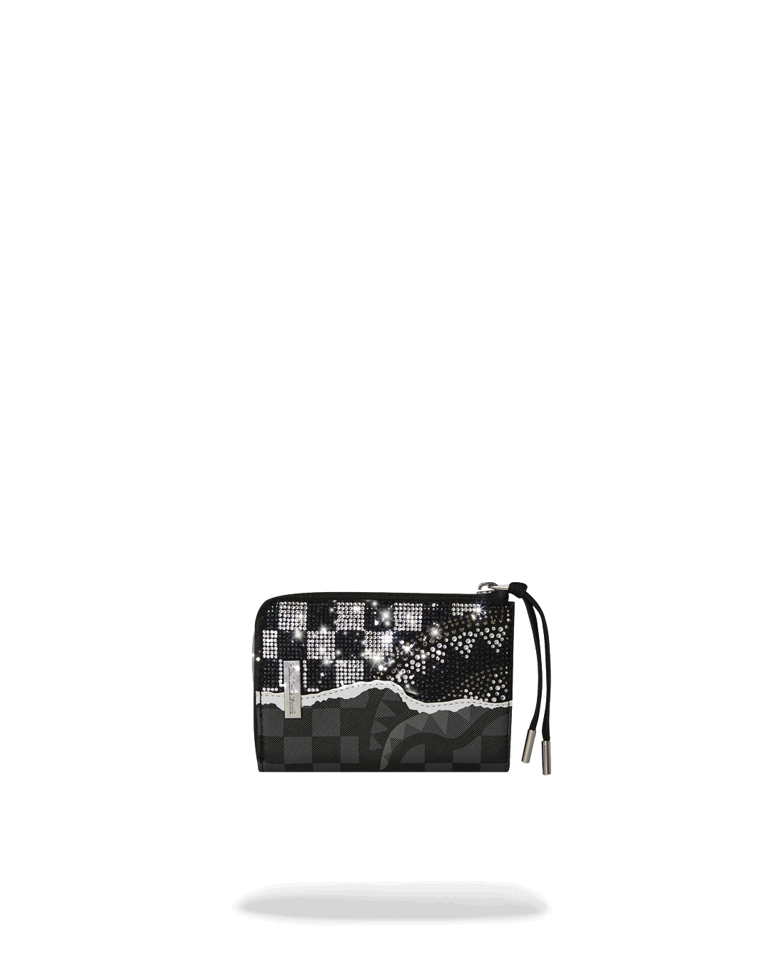 SPRAYGROUND SILVER DIAMOND TEAR WALLET