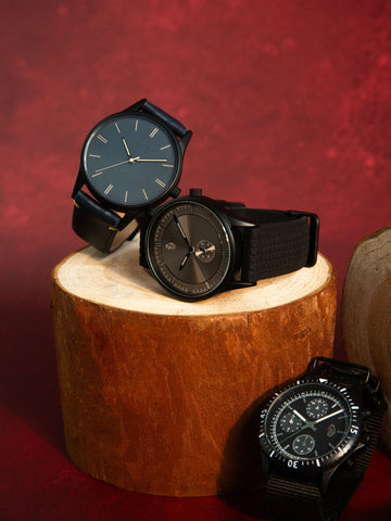 Men's navy watch.