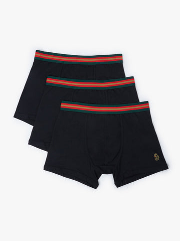Men's black underwear.