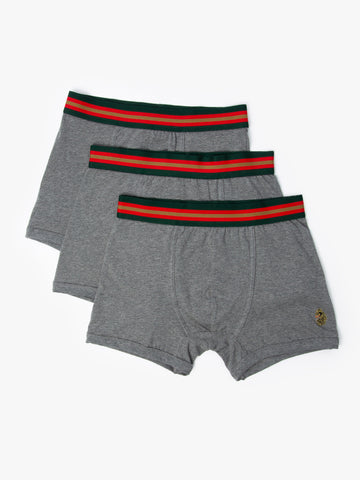 Men's grey underwear.