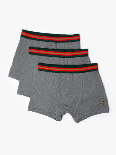 RICK LONG Soft Cotton Trunk Boxers 3 Pack