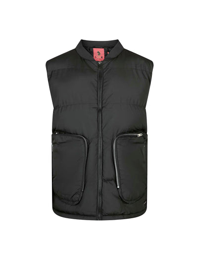 DYALL PADDED GILET- Black