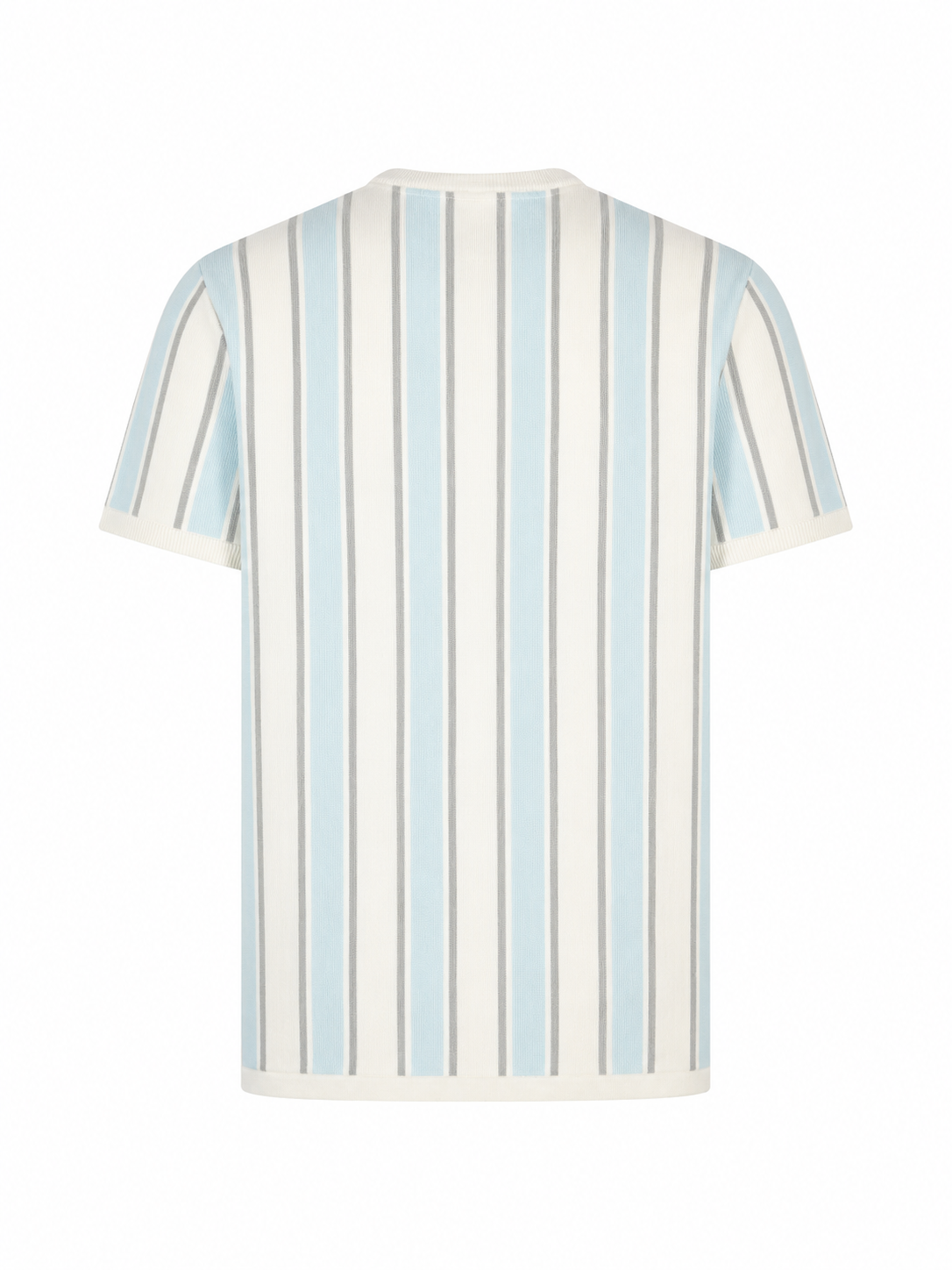 RACE T-SHIRT - Cream Blue