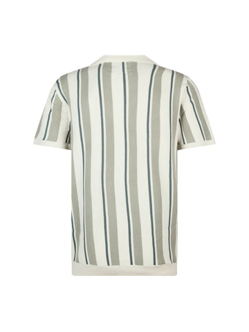 STARR POLO SHIRT - Cream Green