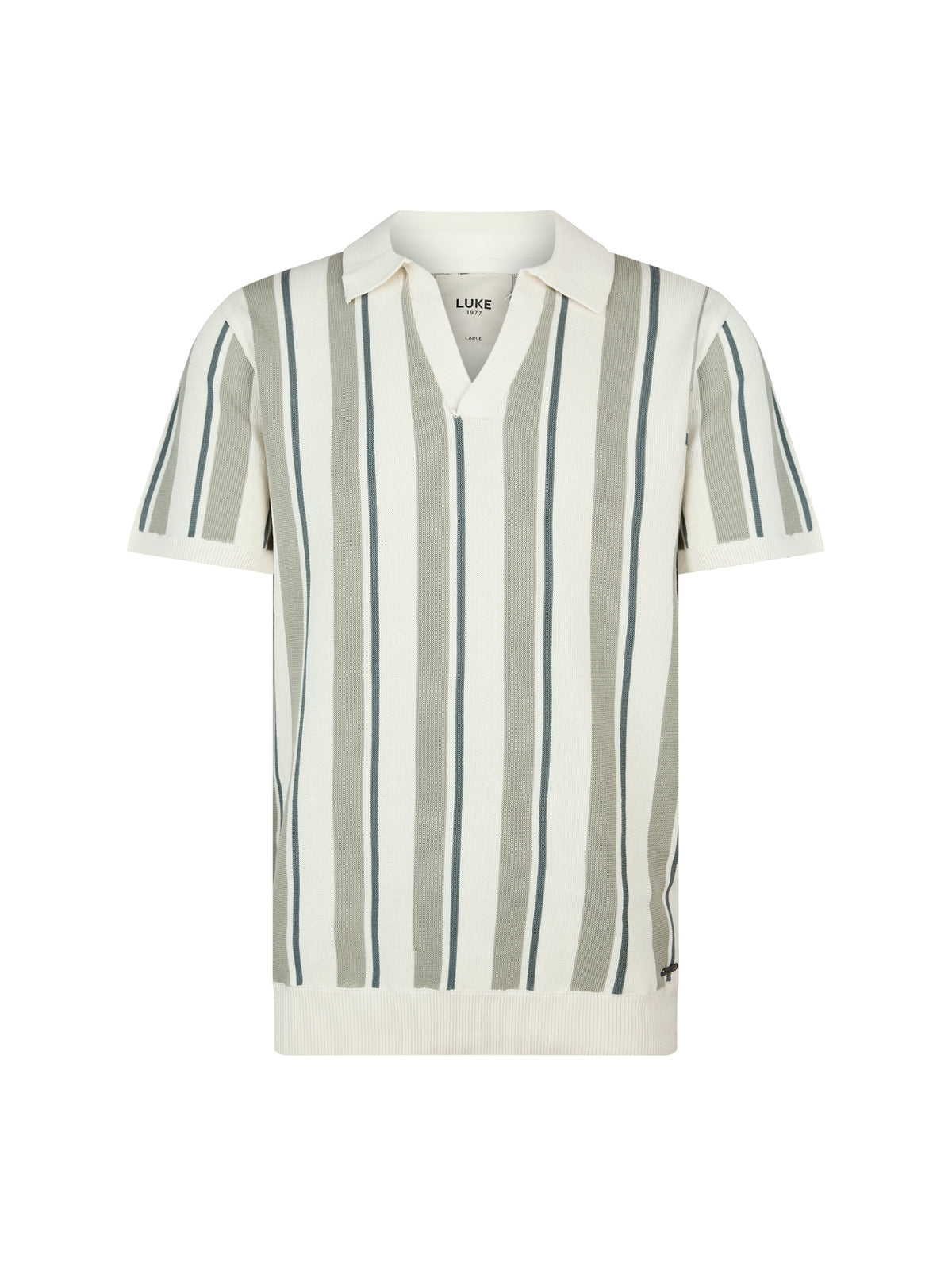 STARR POLO SHIRT - Cream Green