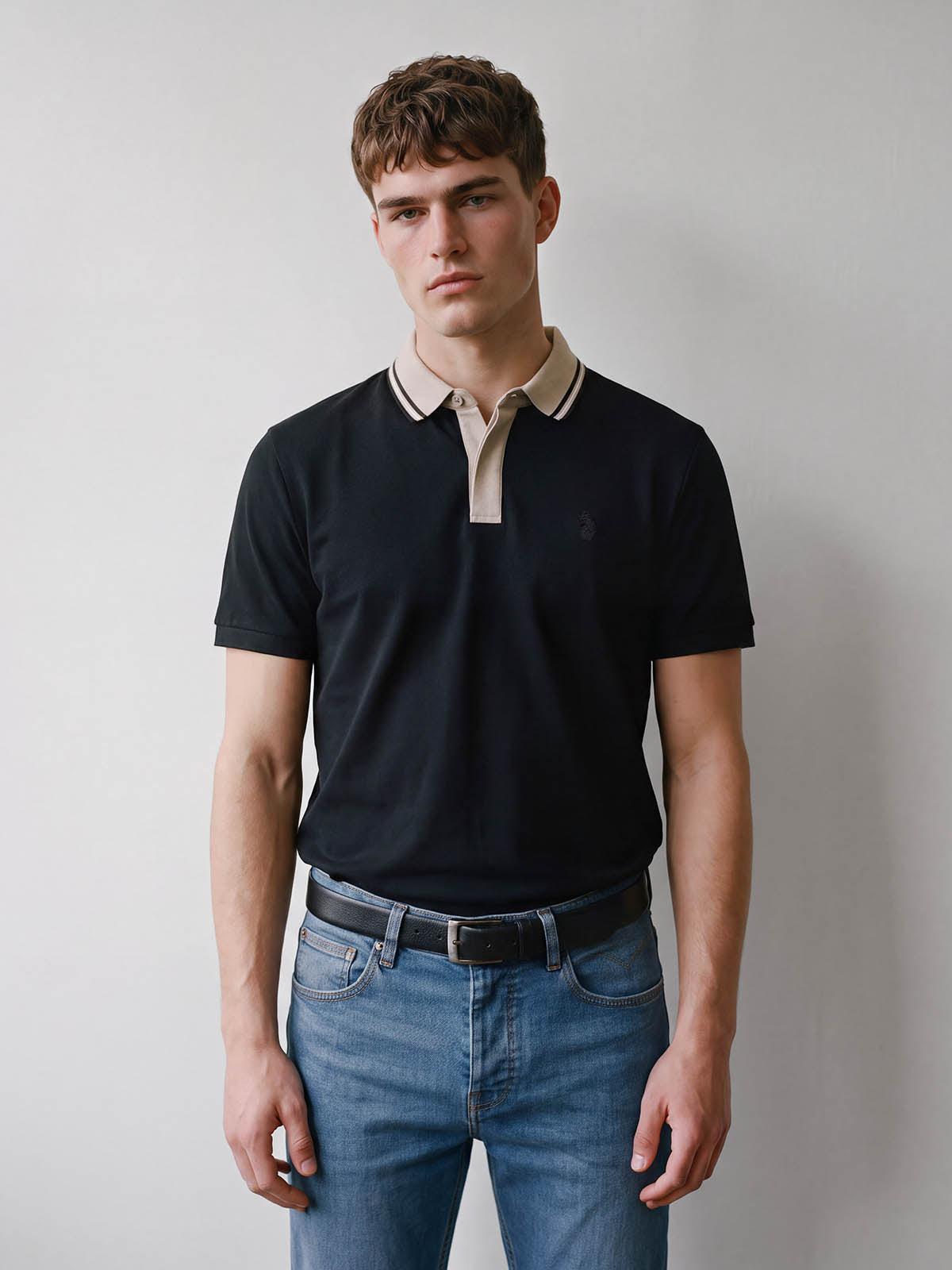 Leo Polo Shirt - Black Hardnut