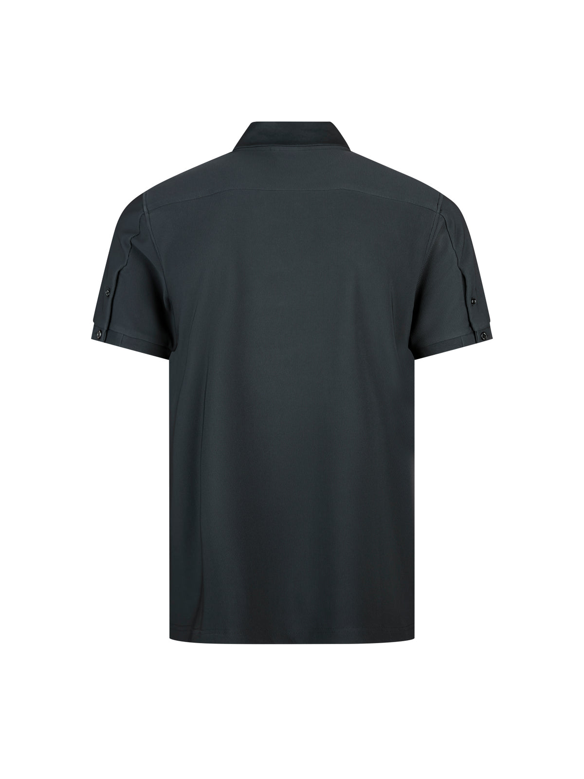 Penrith Zip Neck Polo Shirt - Charcoal
