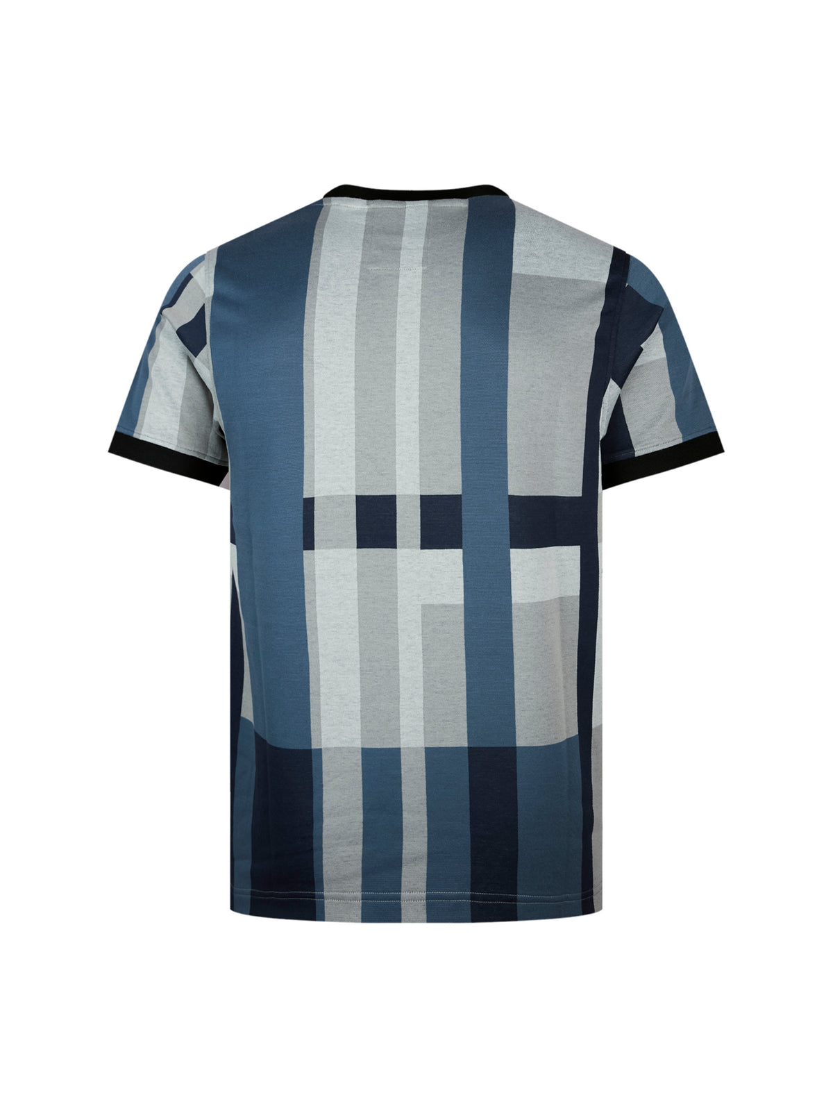 Brom Check T-Shirt - Blue