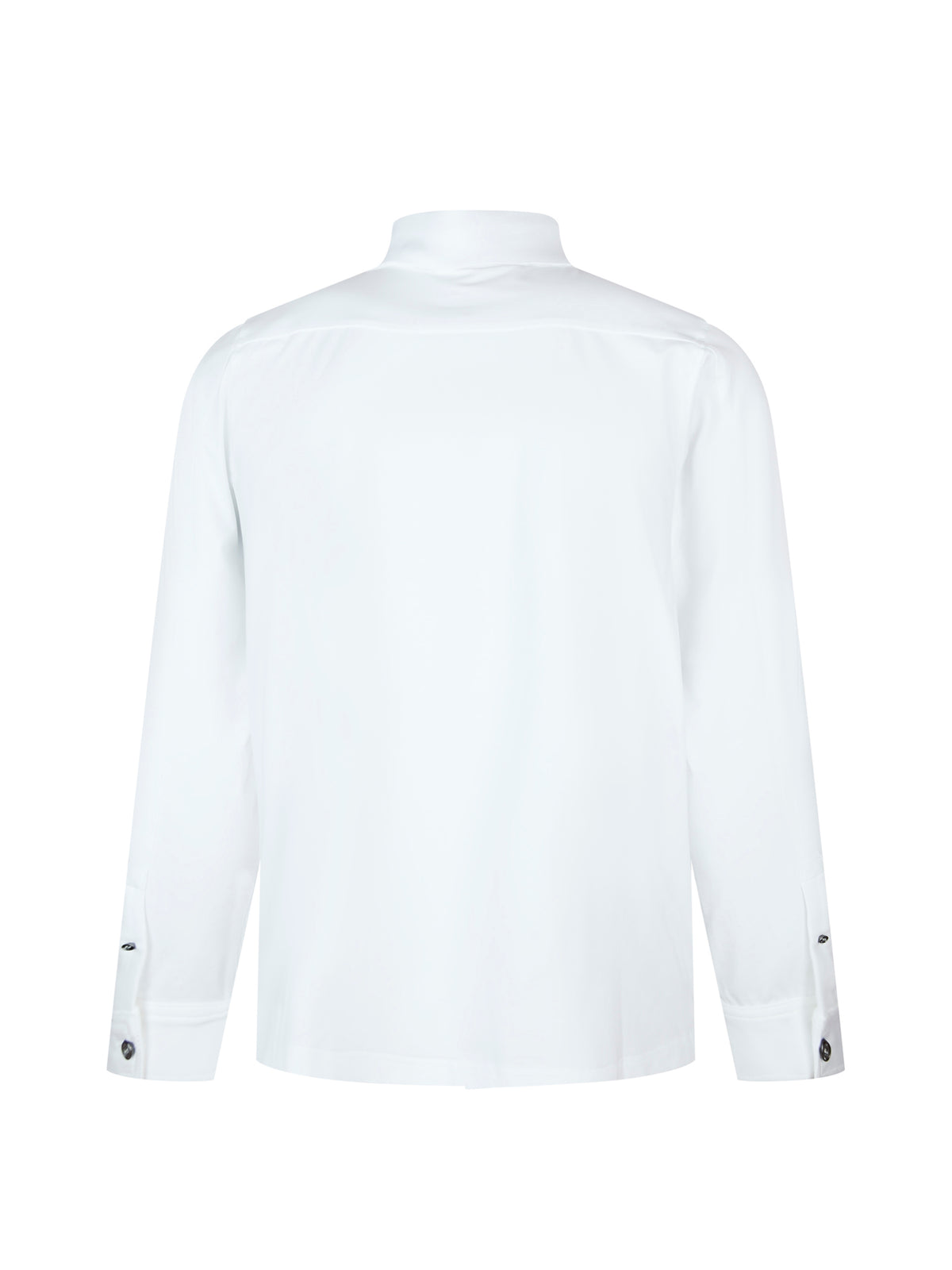 Neville Long Sleeve Shirt - White