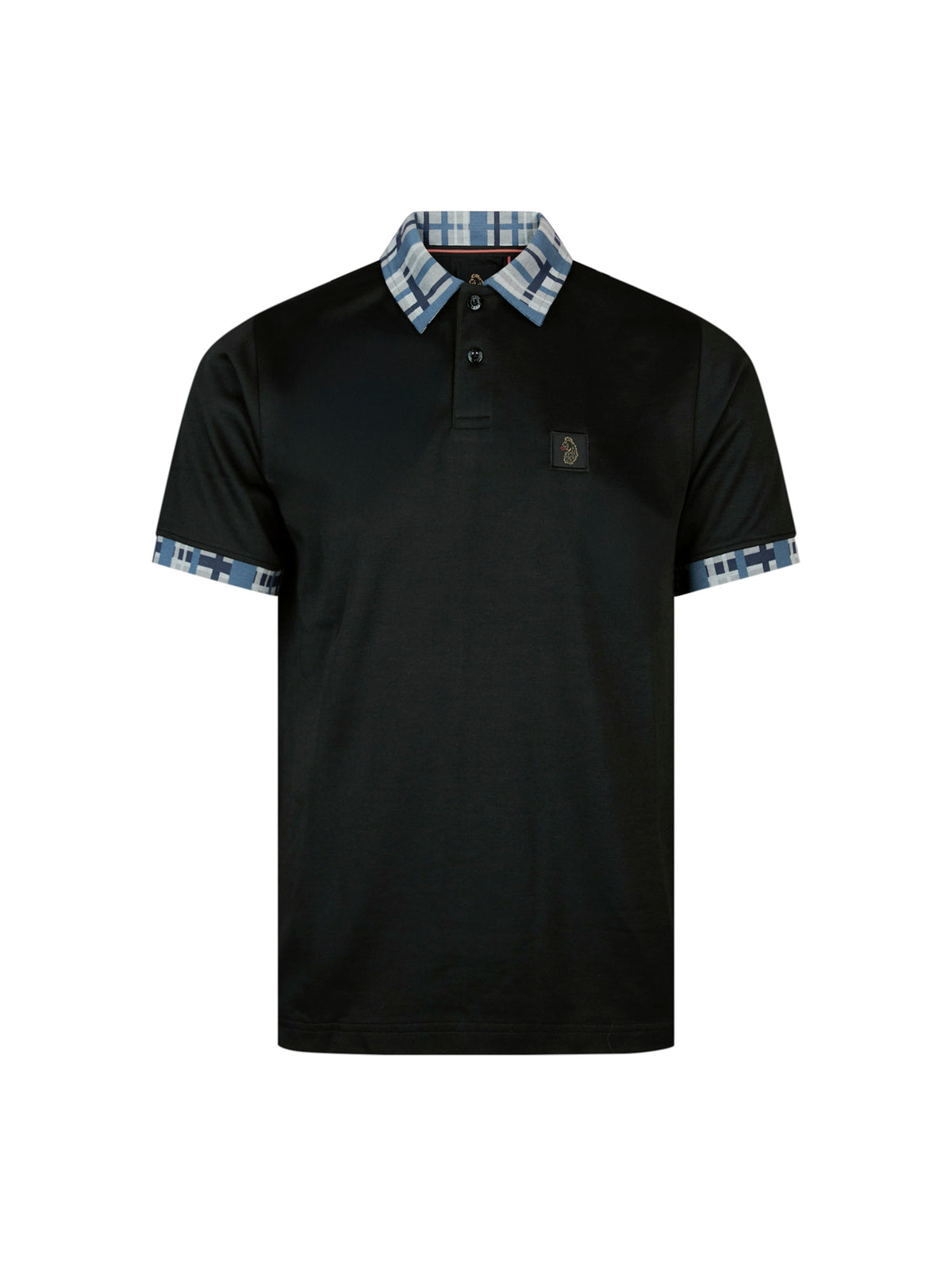 Yard Polo Shirt - Black Blue
