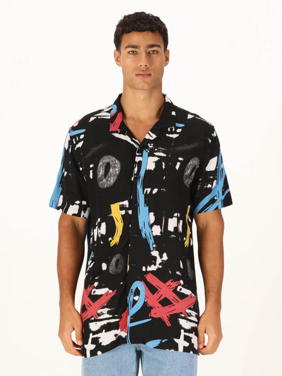 CALALA ISLAND PRINTED SHORT SLEEVE SHIRT