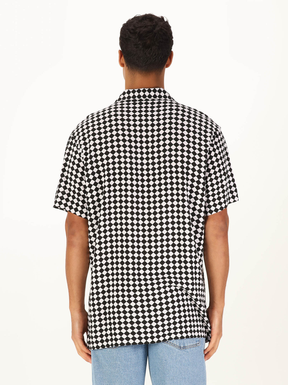 WAWASHAN CHECK SHORT SLEEVE SHIRT
