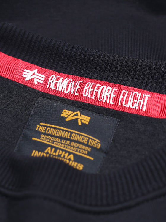 Alpha Industries Basic Sweater Small Logo Foil Print