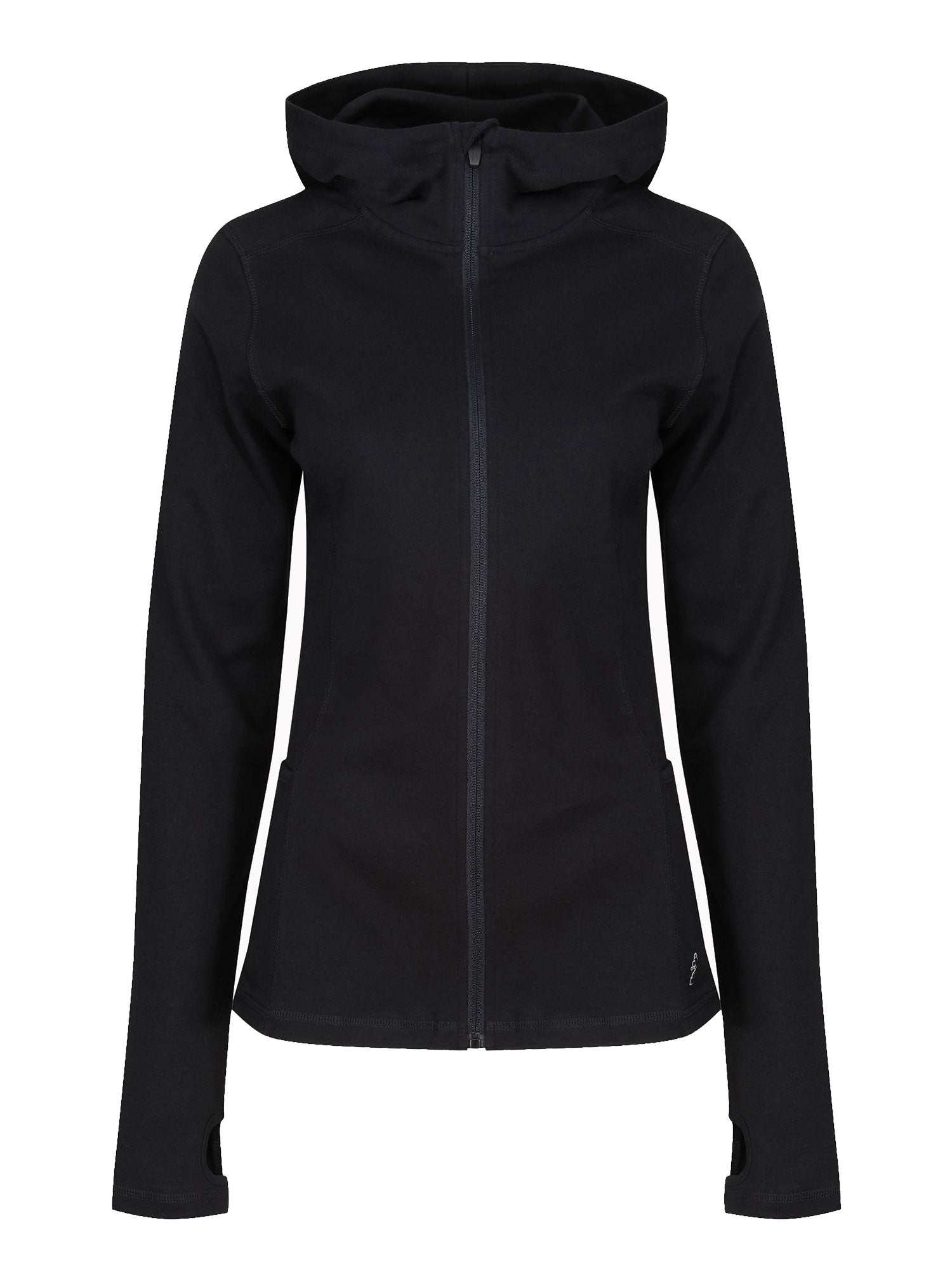 WOMENS BARBELL WORKOUT ZIP HOODIE