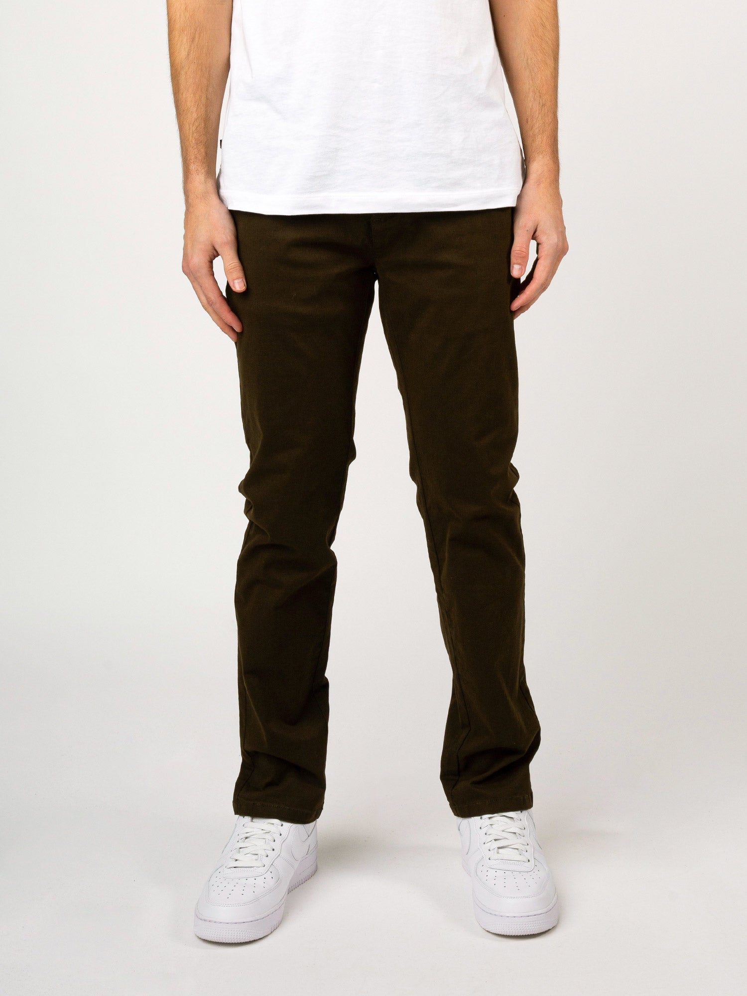 ALPA TAPERED SLIM FIT CHINO TROUSERS