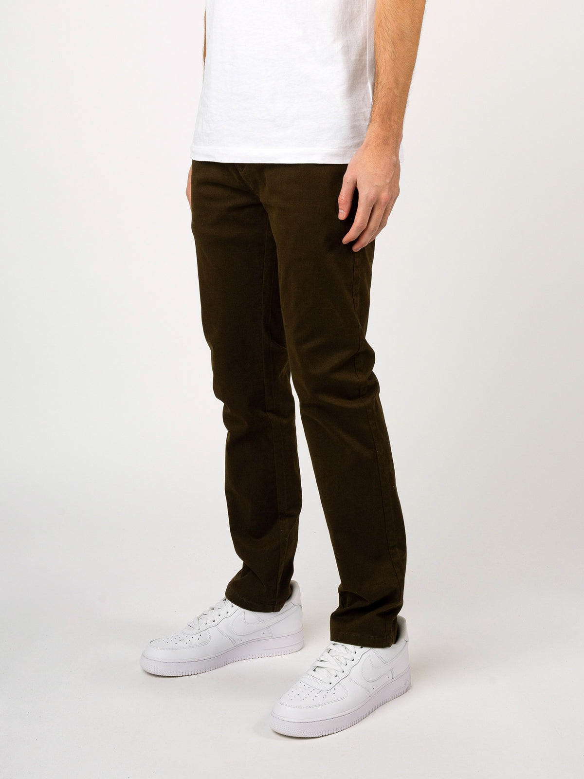 ALPA TAPERED SLIM FIT CHINO TROUSERS