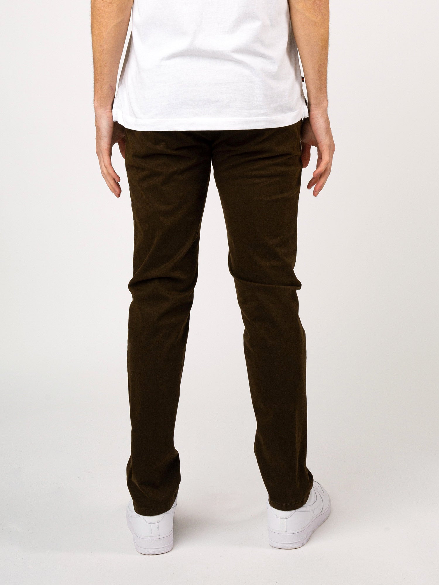 ALPA TAPERED SLIM FIT CHINO TROUSERS
