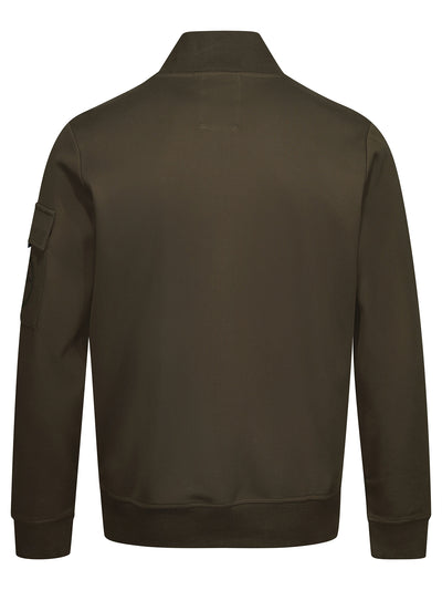 BERMONDSEY ZIP THROUGH SWEAT