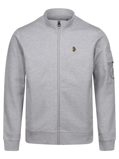 BERMONDSEY ZIP THROUGH SWEAT