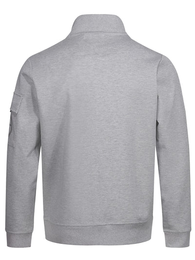 BERMONDSEY ZIP THROUGH SWEAT