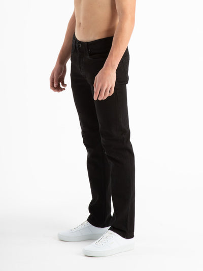 FREDDYS STRAIGHT LEG BLACK JEANS