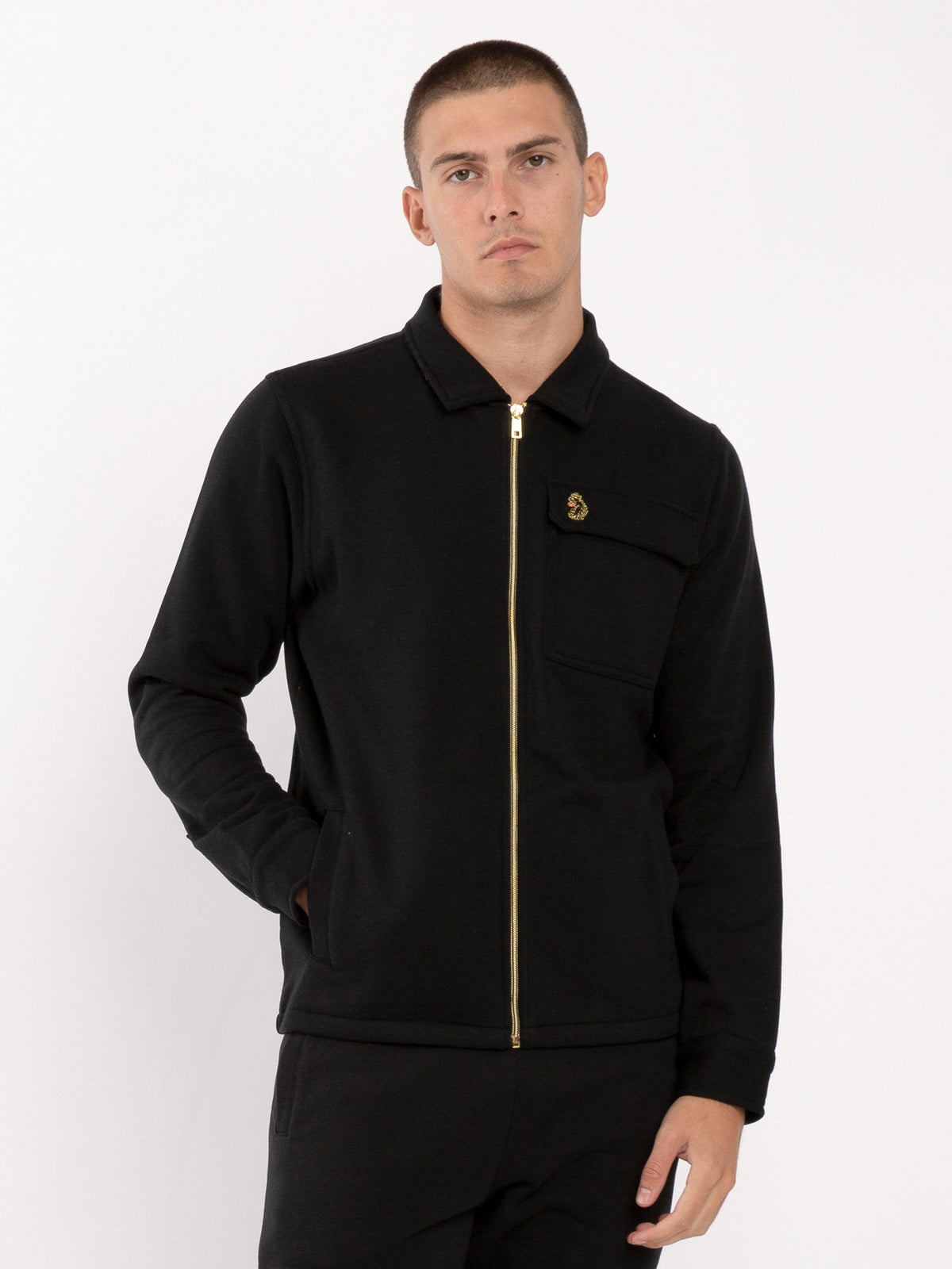 KNOCKHILL HARRINGTON ZIP SWEAT