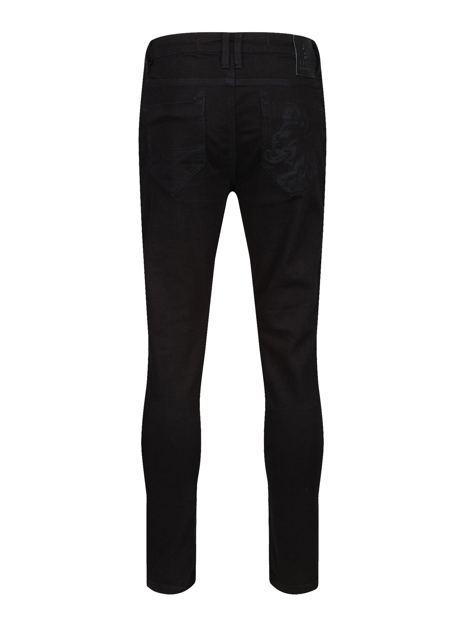 VAC SLIM FIT BLACK RINSE WASH JEANS