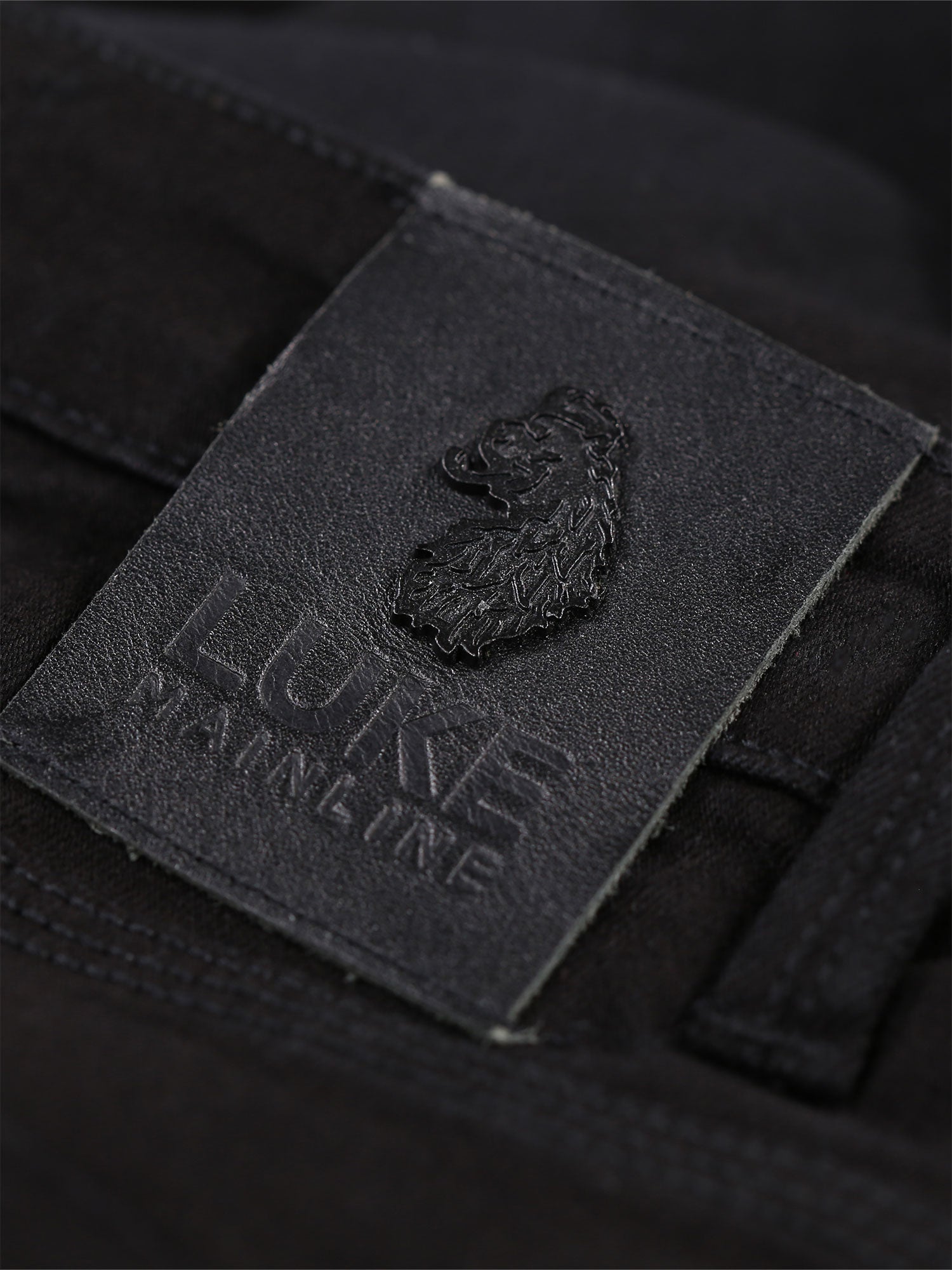 VAC SLIM FIT BLACK RINSE WASH JEANS