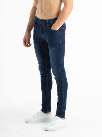 VAC SLIM FIT DARK BLUE WASH JEANS