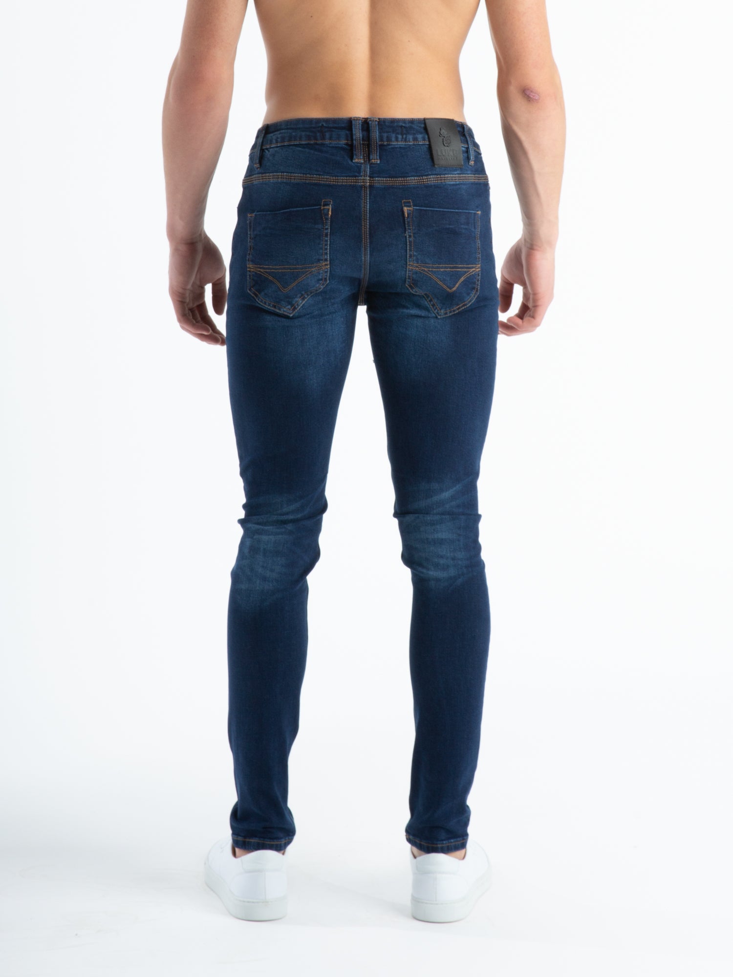 VAC SLIM FIT DARK BLUE WASH JEANS