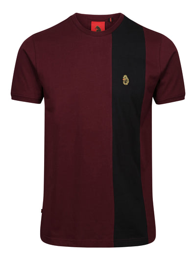 MILL TEE - Shiraz/Black B