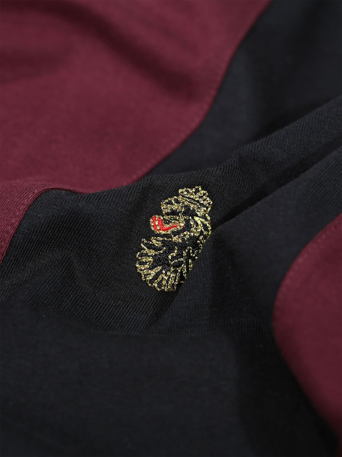MILL TEE - Shiraz/Black B