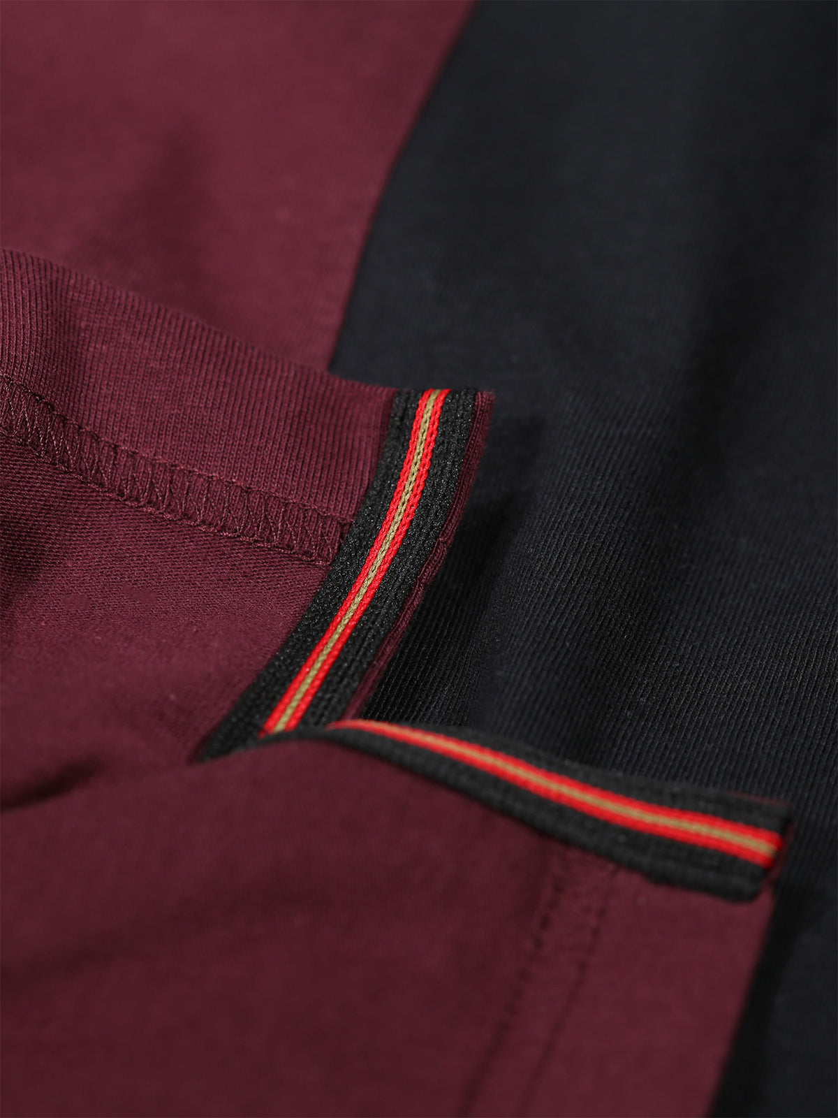 MILL TEE - Shiraz/Black B